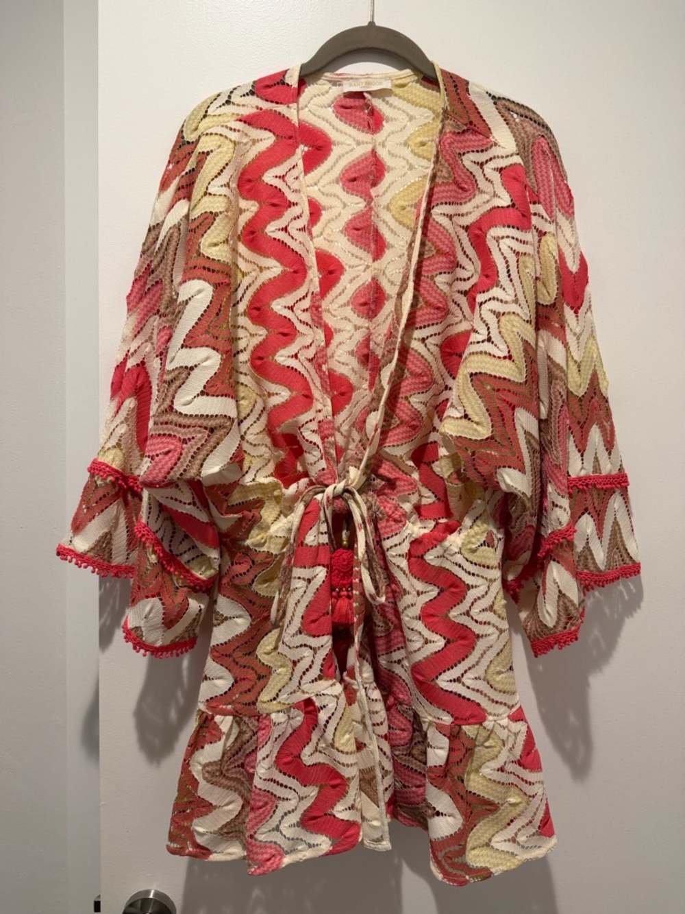 Ramy Brook cover-up dress, ties, great print